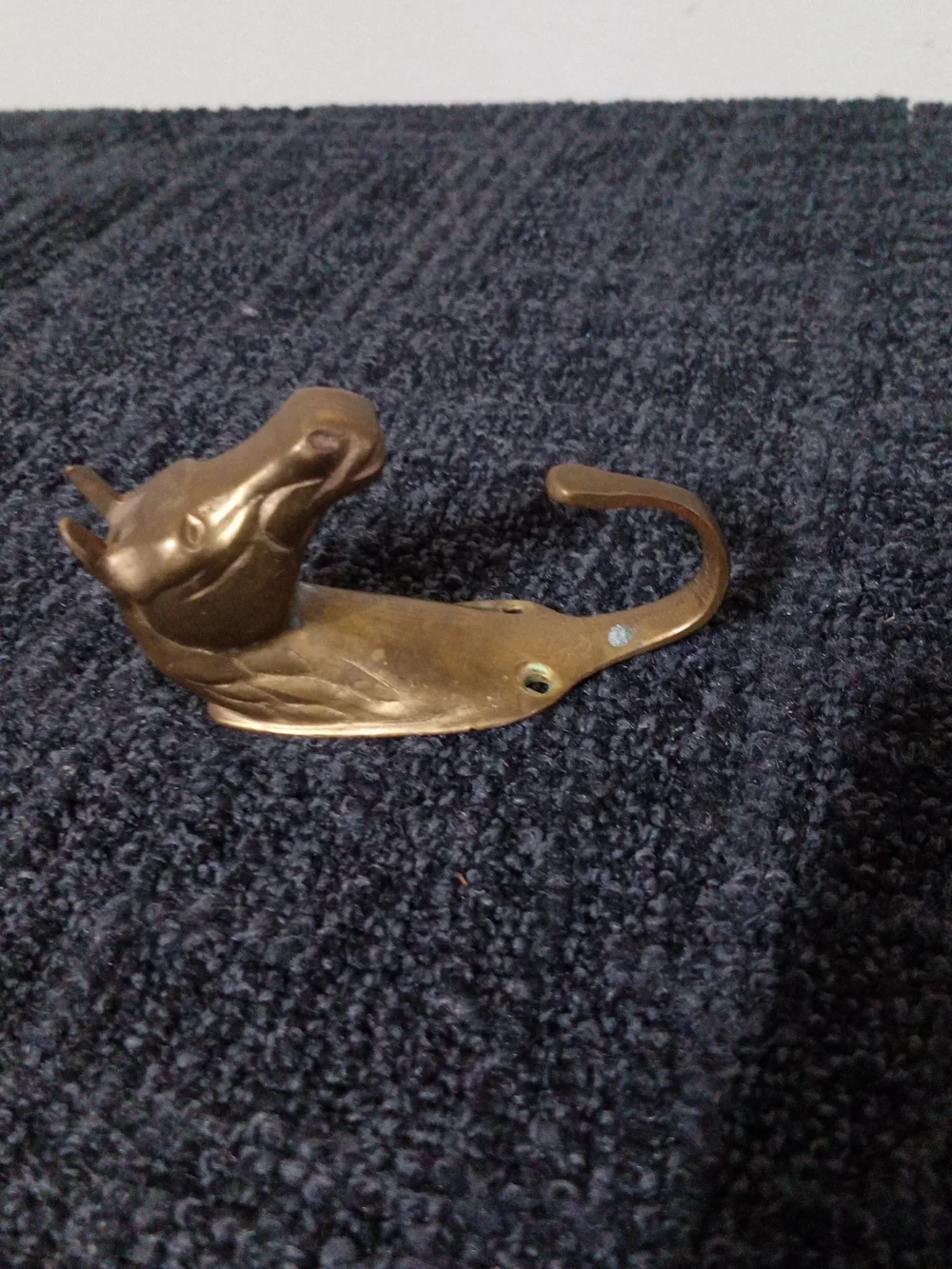 Brass Horse Head Wall Hook